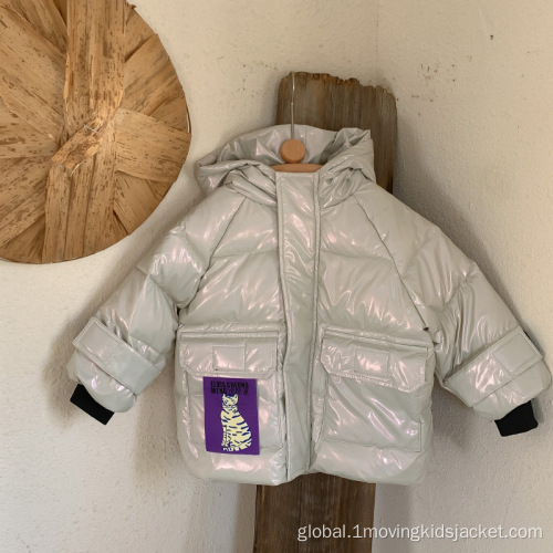 Boys Down Jacket Disposable Bright Face Children's Down Jacket Supplier